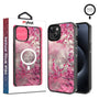 MyBat Design Lab Series MagSafe Case for Apple iPhone 17e / 16e / 14 / 13 - Sakura Blooms