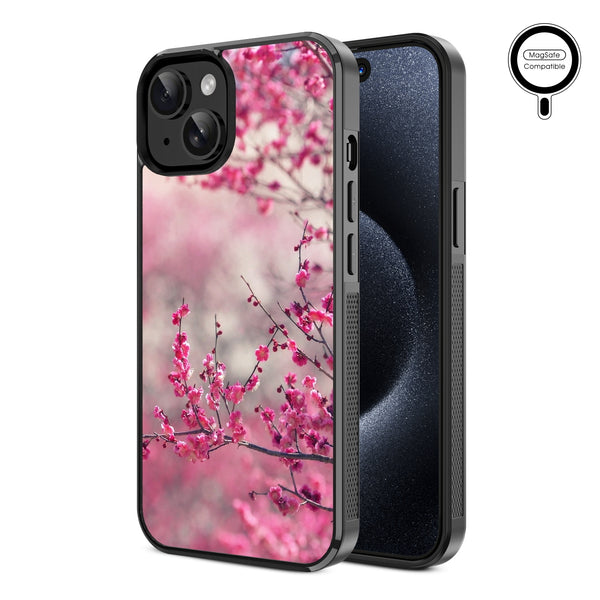 MyBat Design Lab Series MagSafe Case for Apple iPhone 17e / 16e / 14 / 13 - Sakura Blooms - MIP13CSLESMSM132-2.jpg