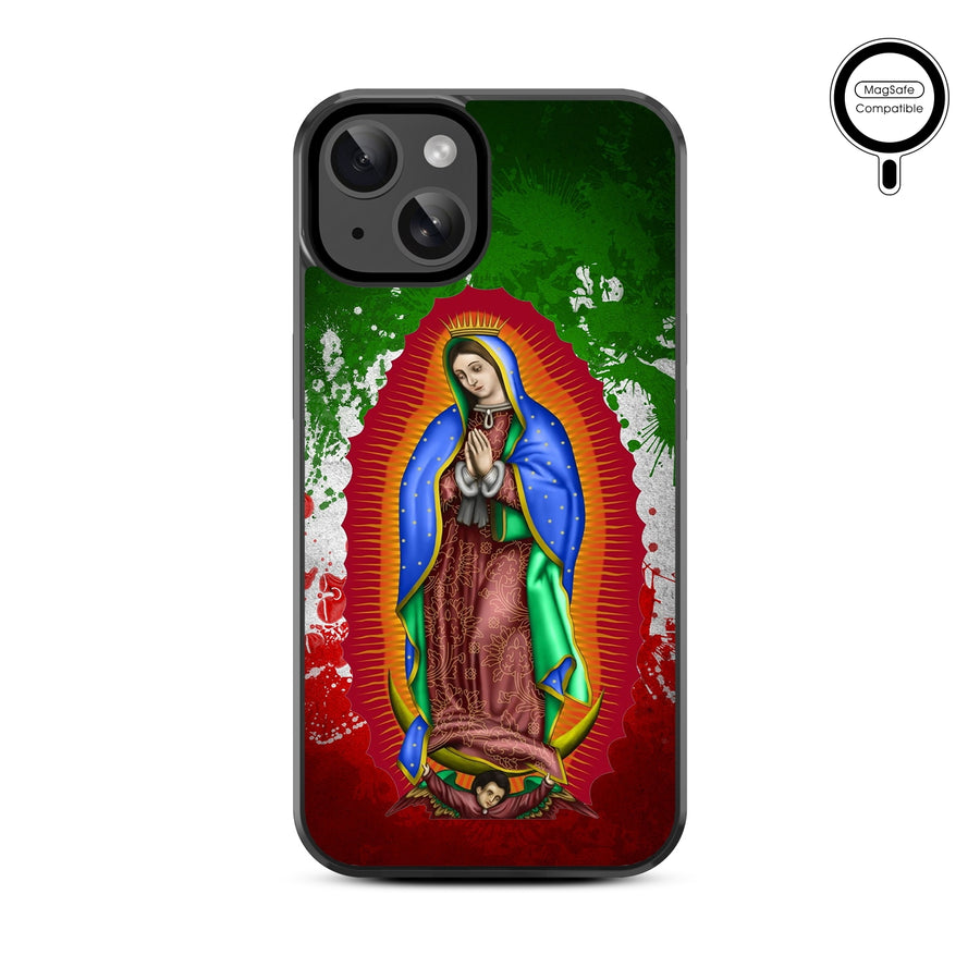 MyBat Design Lab Series MagSafe Case for Apple iPhone 17e / 16e / 14 / 13 - Guadalupe Virgin Mary - MIP13CSLESMSM139-3.jpg