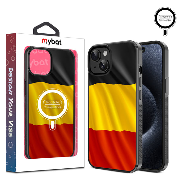 MyBat Design Lab Series MagSafe Case for Apple iPhone 17e / 16e / 14 / 13 - Belgium Flag - MIP13CSLESMSM142-1.jpg