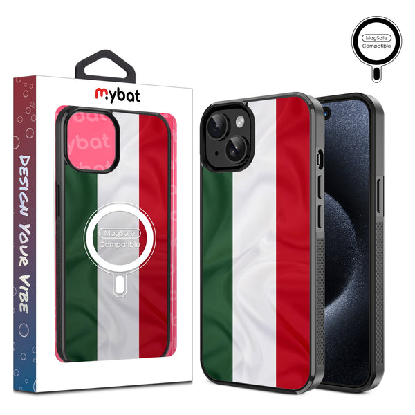 MyBat Design Lab Series MagSafe Case for Apple iPhone 17e / 16e / 14 / 13 - Hungary Flag - MIP13CSLESMSM149-1.jpg