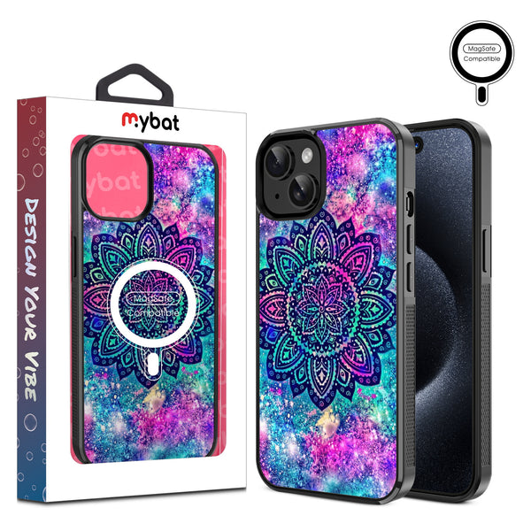MyBat Design Lab Series MagSafe Case for Apple iPhone 17e / 16e / 14 / 13 - Cosmic Mandala - MIP13CSLESMSM165-1.jpg