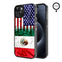 MyBat Design Lab Series MagSafe Case for Apple iPhone 17e / 16e / 14 / 13 - Mexican-American Flag - MIP13CSLESMSM168-2.jpg