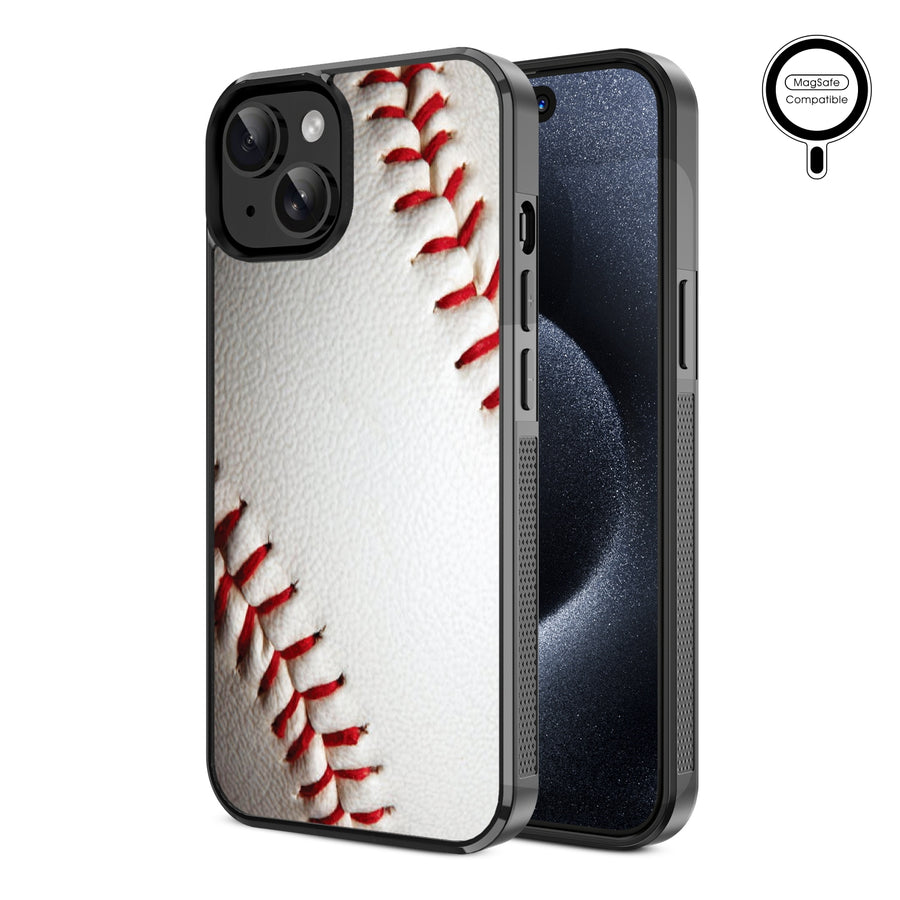 MyBat Design Lab Series MagSafe Case for Apple iPhone 17e / 16e / 14 / 13 - Baseball - MIP13CSLESMSM171-2.jpg