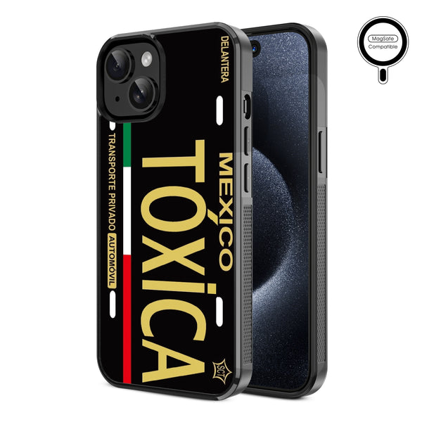 MyBat Design Lab Series MagSafe Case for Apple iPhone 17e / 16e / 14 / 13 - Toxica Black - MIP13CSLESMSM173-2.jpg