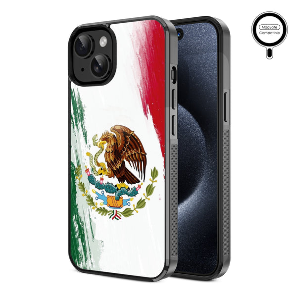 MyBat Design Lab Series MagSafe Case for Apple iPhone 17e / 16e / 14 / 13 - Bandera de México - MIP13CSLESMSM174-2.jpg