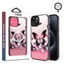 MyBat Design Lab Series MagSafe Case for Apple iPhone 17e / 16e / 14 / 13 - Butterfly Bouquet