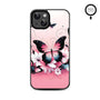 MyBat Design Lab Series MagSafe Case for Apple iPhone 17e / 16e / 14 / 13 - Butterfly Bouquet - MIP13CSLESMSM184-3.jpg
