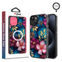 MyBat Design Lab Series MagSafe Case for Apple iPhone 17e / 16e / 14 / 13 - Gilded Petals - MIP13CSLESMSM188-1.jpg
