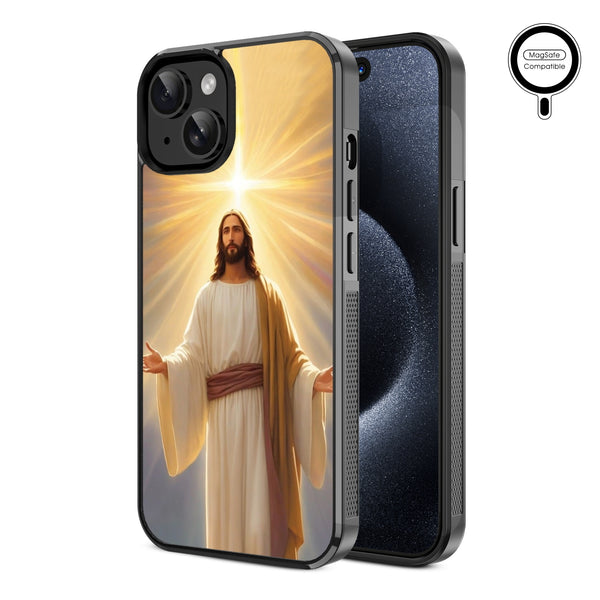 MyBat Design Lab Series MagSafe Case for Apple iPhone 17e / 16e / 14 / 13 - Christ the Light - MIP13CSLESMSM196-2.jpg