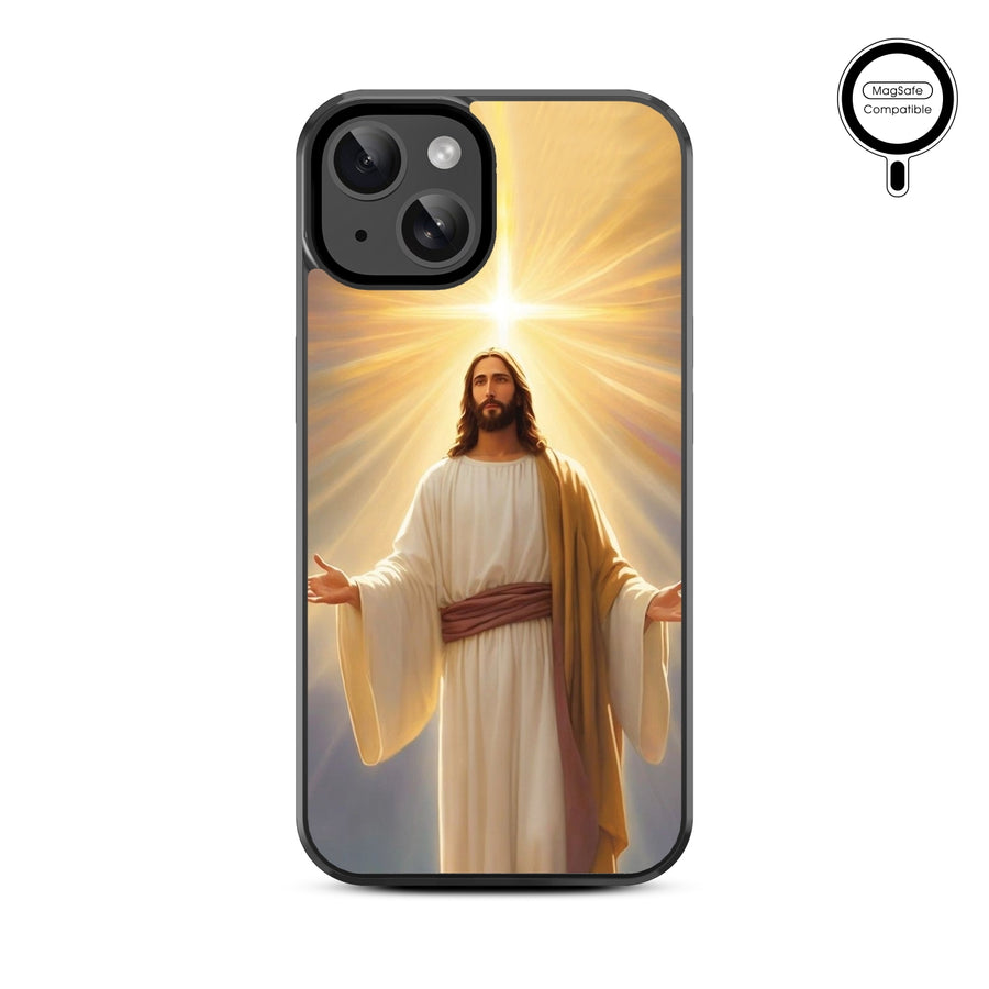 MyBat Design Lab Series MagSafe Case for Apple iPhone 17e / 16e / 14 / 13 - Christ the Light - MIP13CSLESMSM196-3.jpg