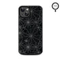 MyBat Design Lab Series MagSafe Case for Apple iPhone 17e / 16e / 14 / 13 - Spider Web - MIP13CSLESMSM217-3.jpg