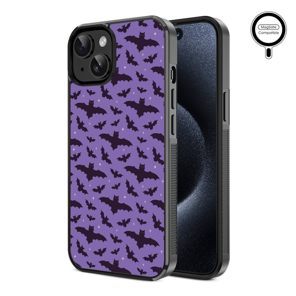 MyBat Design Lab Series MagSafe Case for Apple iPhone 17e / 16e / 14 / 13 - Flying Bats - MIP13CSLESMSM220-2.jpg