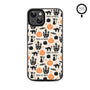 MyBat Design Lab Series MagSafe Case for Apple iPhone 17e / 16e / 14 / 13 - Trick or Treat - MIP13CSLESMSM221-3.jpg