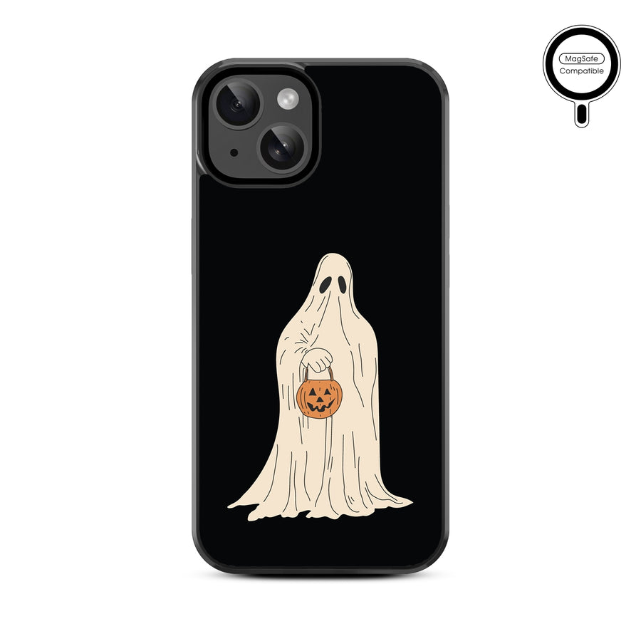 MyBat Design Lab Series MagSafe Case for Apple iPhone 17e / 16e / 14 / 13 - Happy Haunting - MIP13CSLESMSM232-3.jpg
