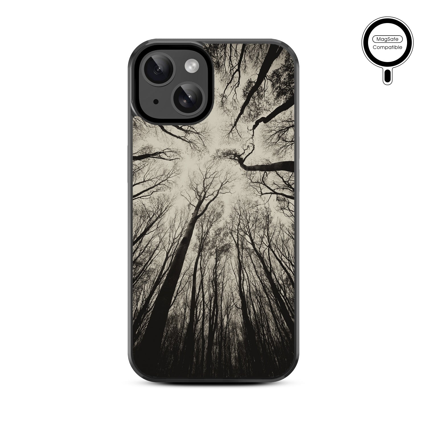 MyBat Design Lab Series MagSafe Case for Apple iPhone 17e / 16e / 14 / 13 - Spooky Forest