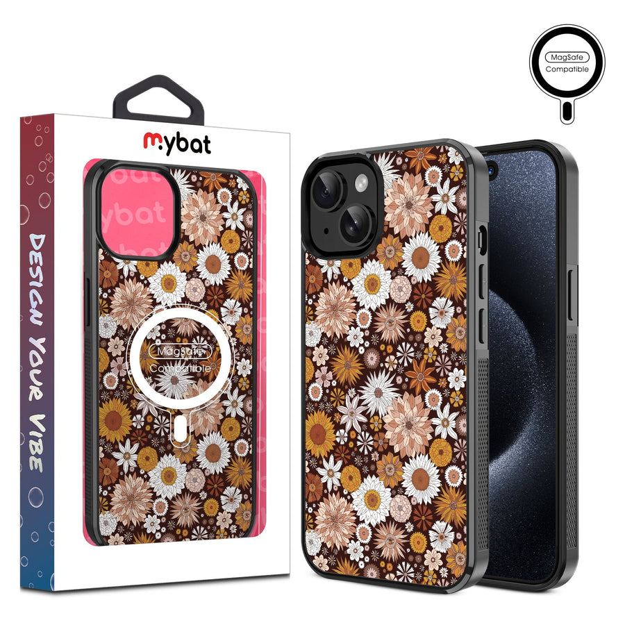 MyBat Design Lab Series MagSafe Case for Apple iPhone 17e / 16e / 14 / 13 - Autumn Florals