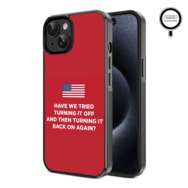 MyBat Design Lab Series MagSafe Case for Apple iPhone 17e / 16e / 14 / 13 - Resetting America - MIP13CSLESMSM254-2.jpg