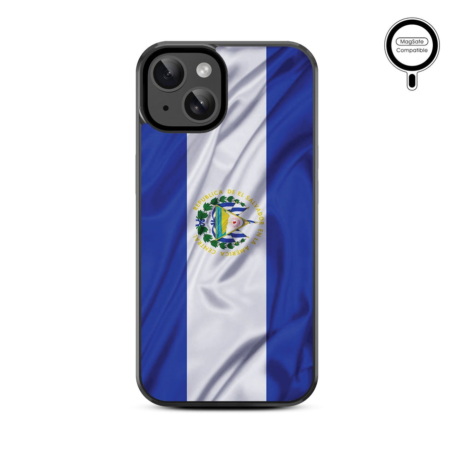 MyBat Design Lab Series MagSafe Case for Apple iPhone 17e / 16e / 14 / 13 - El Salvador Flag