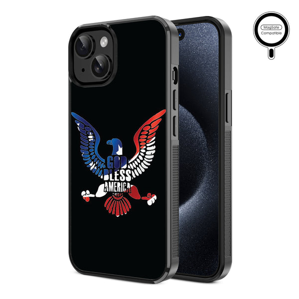MyBat Design Lab Series MagSafe Case for Apple iPhone 17e / 16e / 14 / 13 - God Bless America - MIP13CSLESMSM261-2.jpg