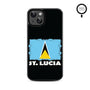 MyBat Design Lab Series MagSafe Case for Apple iPhone 17e / 16e / 14 / 13 - St. Lucia Flag - MIP13CSLESMSM262-3.jpg
