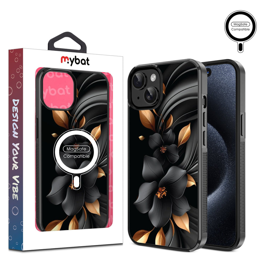 MyBat Design Lab Series MagSafe Case for Apple iPhone 17e / 16e / 14 / 13 - Autumn Noir