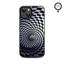 MyBat Design Lab Series MagSafe Case for Apple iPhone 17e / 16e / 14 / 13 - Spiral Out - MIP13CSLESMSM266-3.jpg