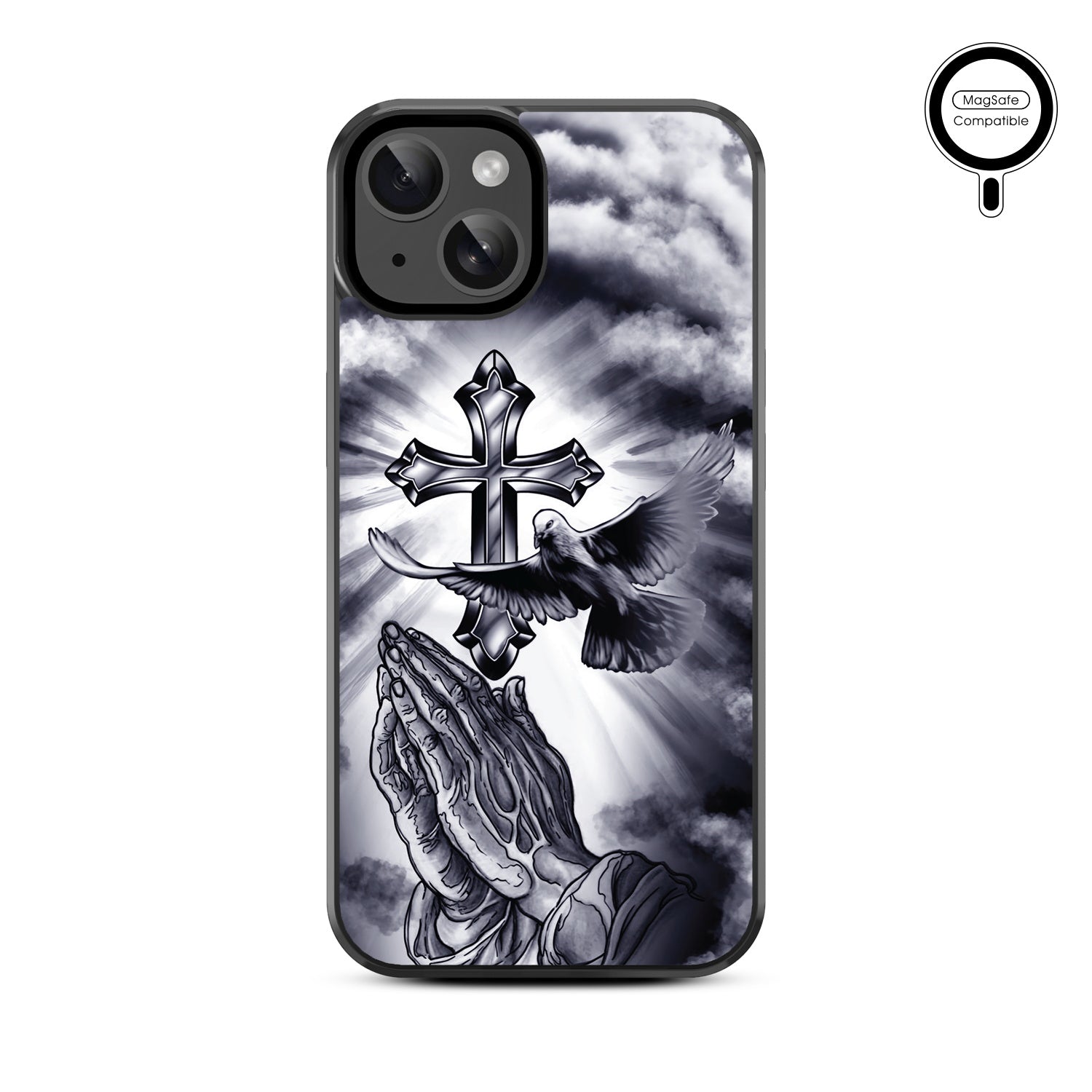 MyBat Design Lab Series MagSafe Case for Apple iPhone 17e / 16e / 14 / 13 - Faithful Prayer