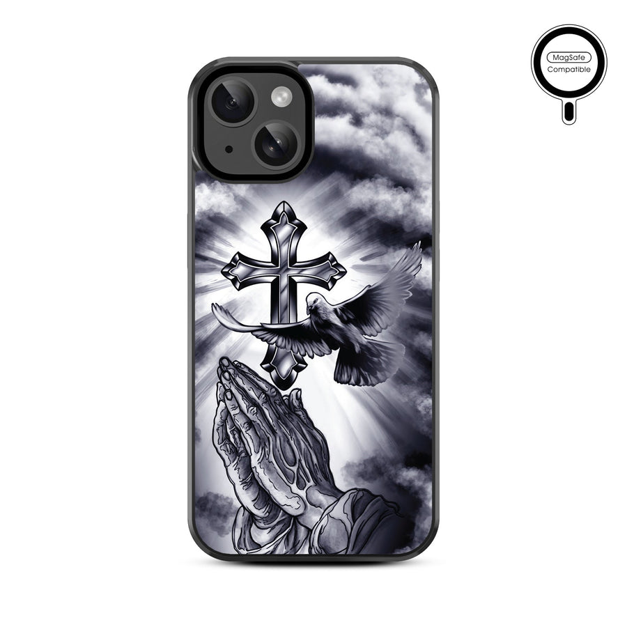 MyBat Design Lab Series MagSafe Case for Apple iPhone 17e / 16e / 14 / 13 - Faithful Prayer