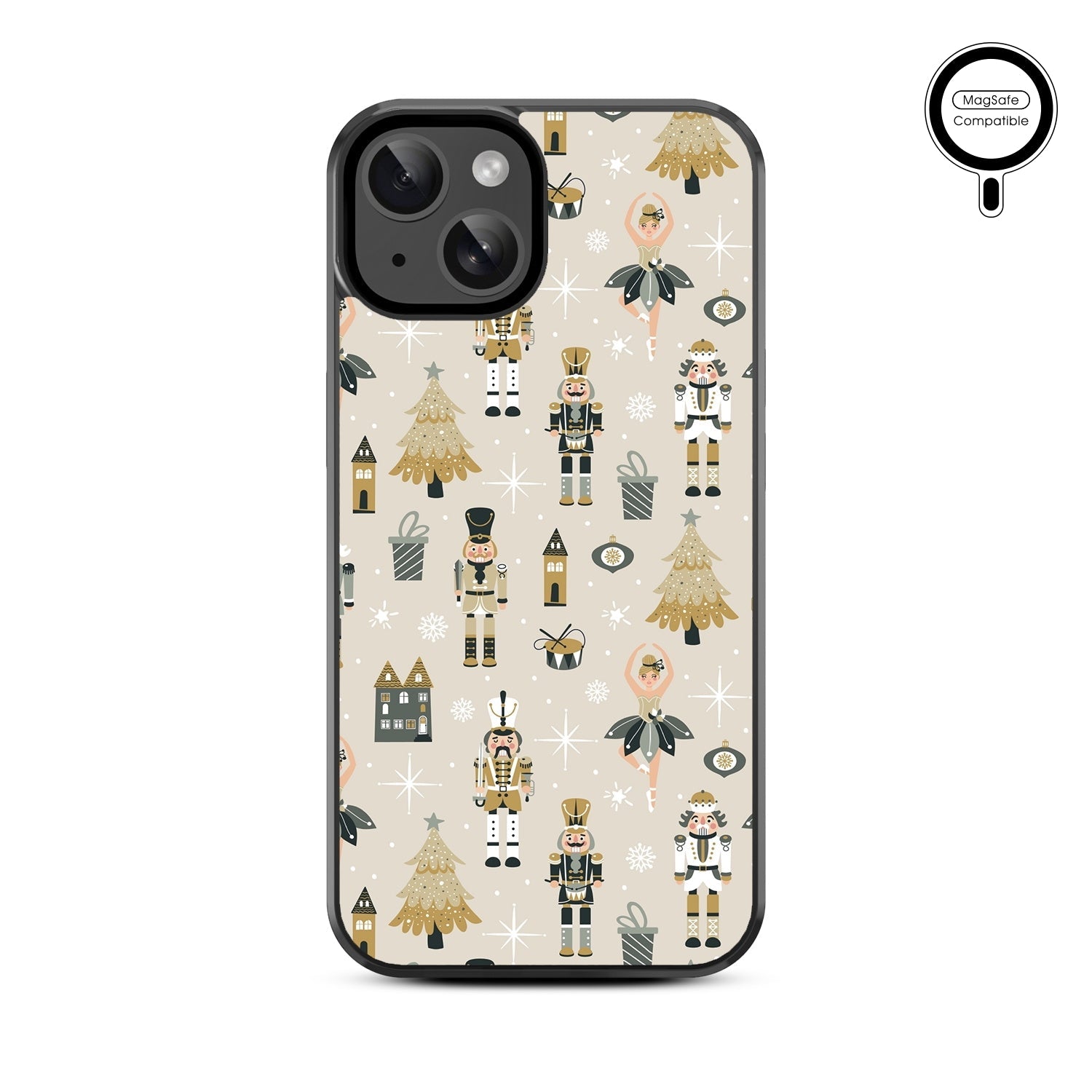 MyBat Design Lab Series MagSafe Case for Apple iPhone 17e / 16e / 14 / 13 - Nutcracker
