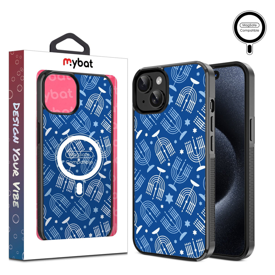 MyBat Design Lab Series MagSafe Case for Apple iPhone 17e / 16e / 14 / 13 - Festival Of Lights