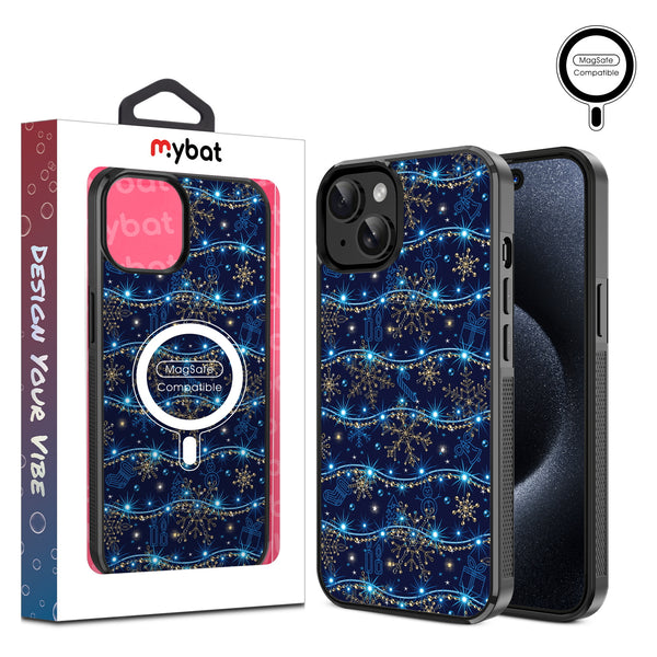 MyBat Design Lab Series MagSafe Case for Apple iPhone 17e / 16e / 14 / 13 - Snowflake Twinkle - MIP13CSLESMSM285-1.jpg