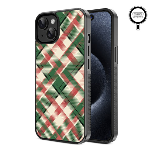 MyBat Design Lab Series MagSafe Case for Apple iPhone 17e / 16e / 14 / 13 - Rustic Plaid - MIP13CSLESMSM293-2.jpg