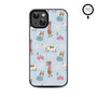 MyBat Design Lab Series MagSafe Case for Apple iPhone 17e / 16e / 14 / 13 - Puppy Snow Play - MIP13CSLESMSM299-3.jpg