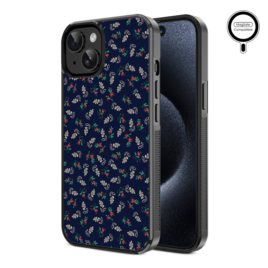 MyBat Design Lab Series MagSafe Case for Apple iPhone 17e / 16e / 14 / 13 - Mistletoe - MIP13CSLESMSM300-2.jpg