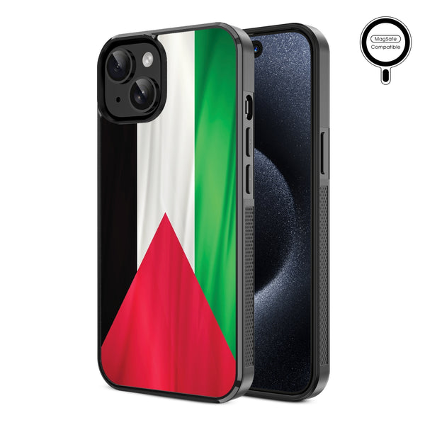 MyBat Design Lab Series MagSafe Case for Apple iPhone 17e / 16e / 14 / 13- Palestine Flag - MIP13CSLESMSM306-2.jpg
