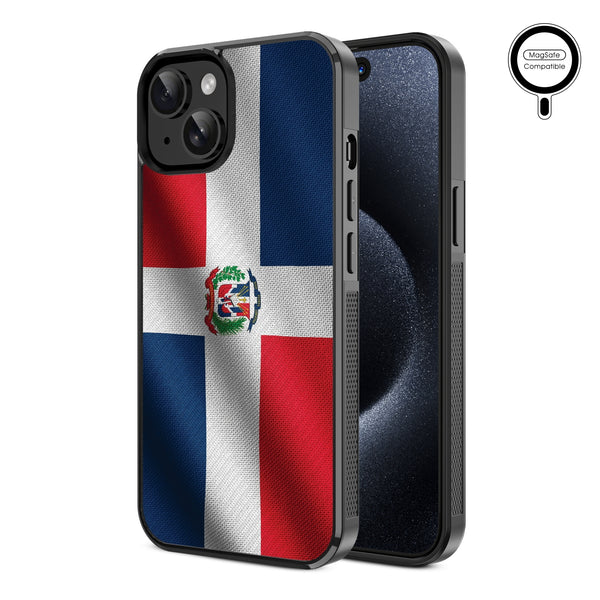 MyBat Design Lab Series MagSafe Case for Apple iPhone 17e / 16e / 14 / 13- Dominican Republic Flag - MIP13CSLESMSM307-2.jpg