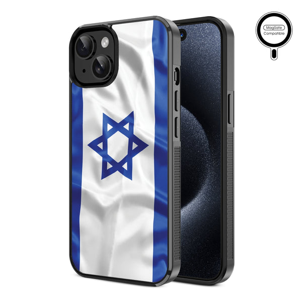 MyBat Design Lab Series MagSafe Case for Apple iPhone 17e / 16e / 14 / 13- Israel Flag - MIP13CSLESMSM308-2.jpg