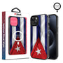 MyBat Design Lab Series MagSafe Case for Apple iPhone 17e / 16e / 14 / 13- Cuba Flag