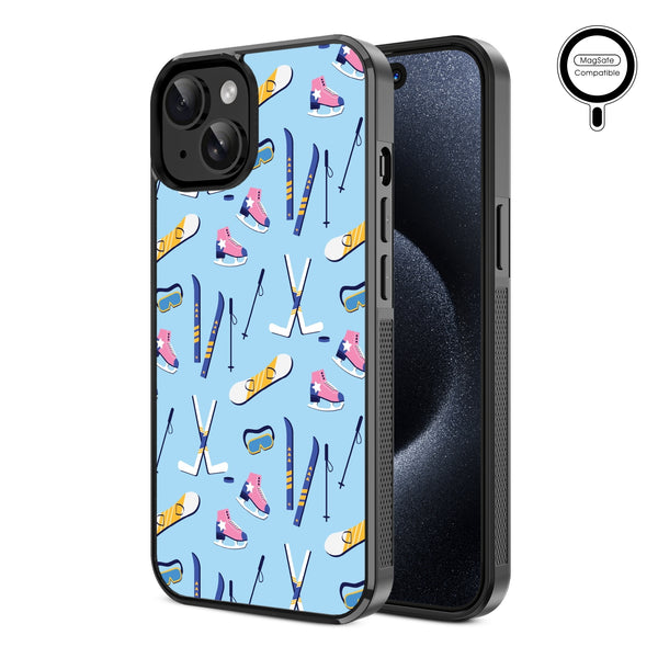 MyBat Design Lab Series MagSafe Case for Apple iPhone 17e / 16e / 14 / 13 - Winter Games - MIP13CSLESMSM322-2.jpg