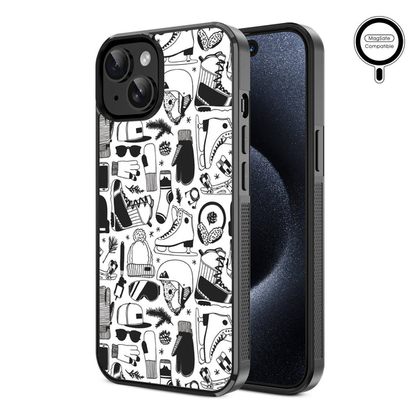 MyBat Design Lab Series MagSafe Case for Apple iPhone 17e / 16e / 14 / 13 - Hit the Slopes - MIP13CSLESMSM325-2.jpg