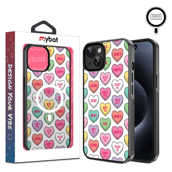 MyBat Design Lab Series MagSafe Case for Apple iPhone 17e / 16e / 14 / 13 - Sweet Hearts - MIP13CSLESMSM337-1.jpg