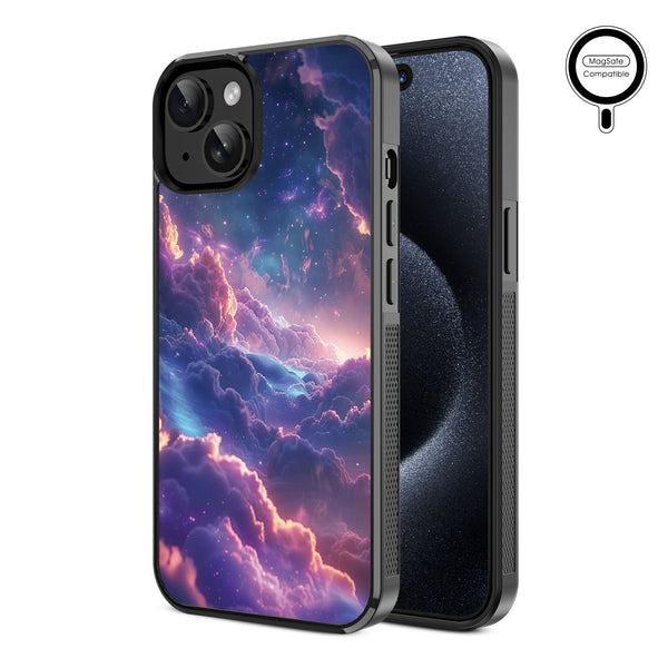 MyBat Design Lab Series MagSafe Case for Apple iPhone 17e / 16e / 14 / 13 - Galaxy Clouds - MIP13CSLESMSM345-2.jpg
