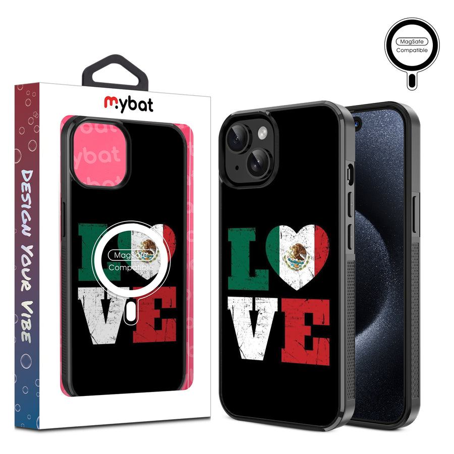 MyBat Design Lab Series MagSafe Case for Apple iPhone 17e / 16e / 14 / 13 - Love 4 Mexico - MIP13CSLESMSM347-1.jpg