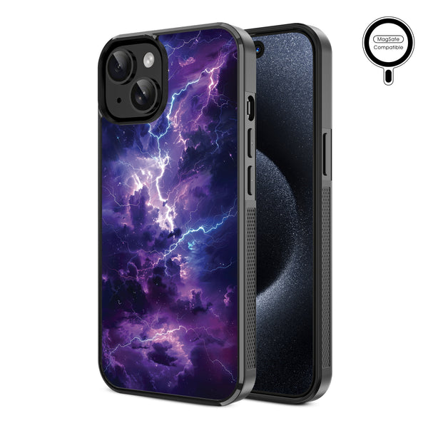 MyBat Design Lab Series MagSafe Case for Apple iPhone 17e / 16e / 14 / 13 - Lightning Storm - MIP13CSLESMSM353-2.jpg