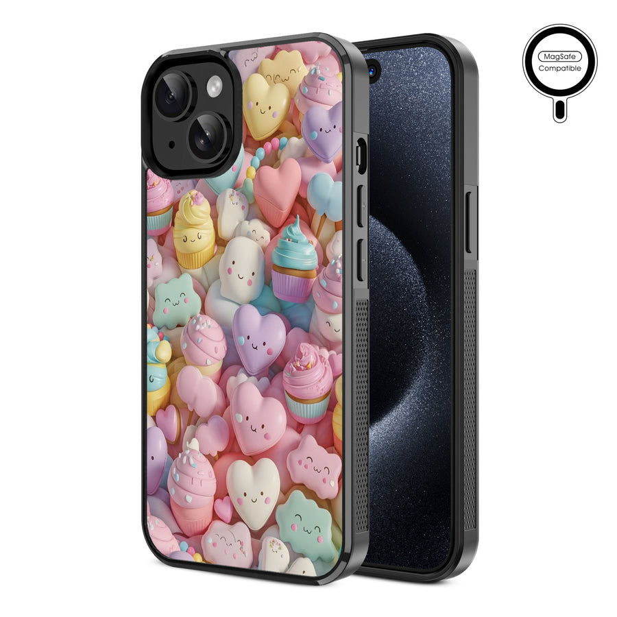 MyBat Design Lab Series MagSafe Case for Apple iPhone 17e / 16e / 14 / 13 - Candy Love - MIP13CSLESMSM354-2.jpg
