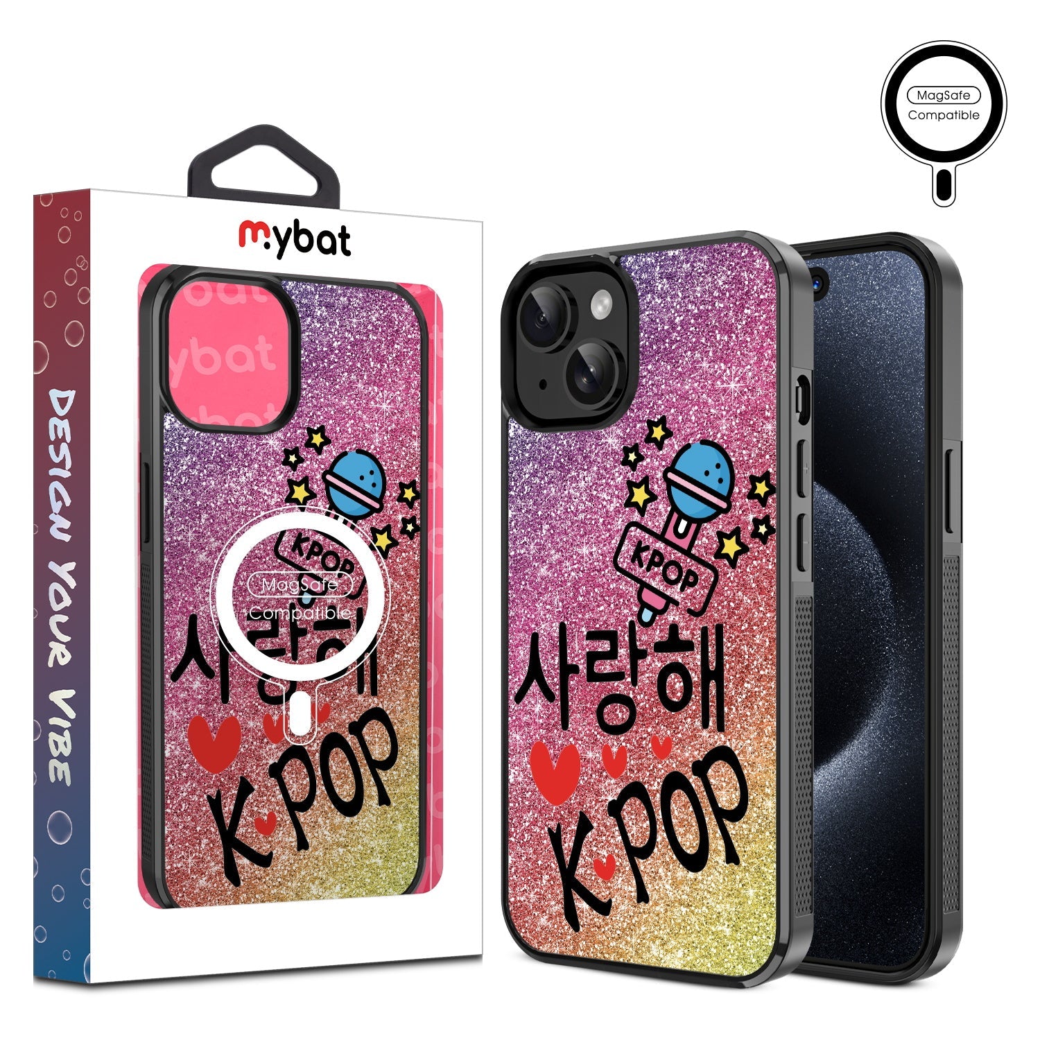 MyBat Design Lab Series MagSafe Case for Apple iPhone 17e / 16e / 14 / 13 - K-Pop