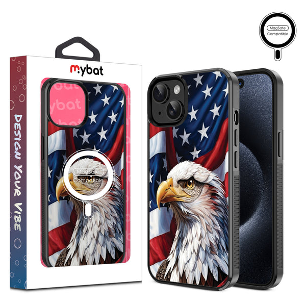 MyBat Design Lab Series MagSafe Case for Apple iPhone 17e / 16e / 14 / 13 - Proud American Eagle - MIP13CSLESMSM362-1.jpg