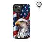 MyBat Design Lab Series MagSafe Case for Apple iPhone 17e / 16e / 14 / 13 - Proud American Eagle