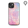 MyBat Design Lab Series MagSafe Case for Apple iPhone 17e / 16e / 14 / 13 - Pink Galaxies - MIP13CSLESMSM368-3.jpg